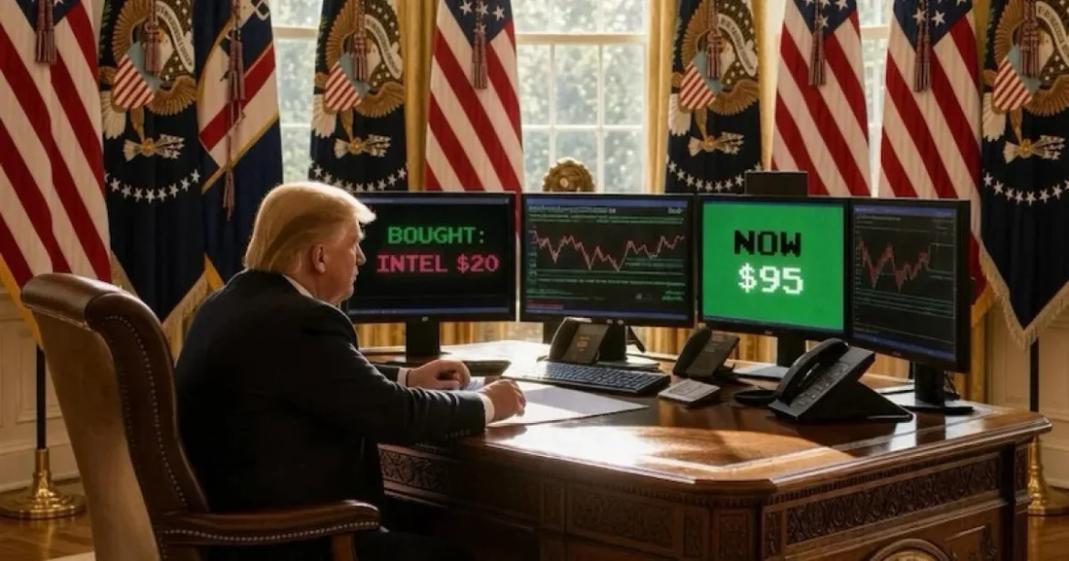 Valamit tudhatott Trump? Az Intel árfolyama kilőtt az AI-képe után